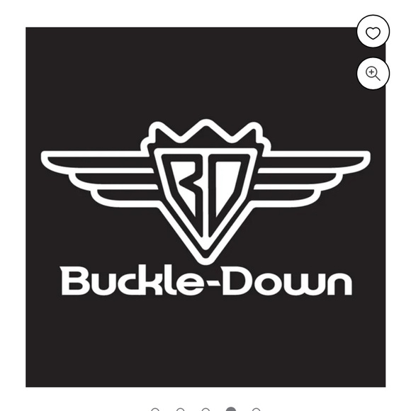 Buckle-Down Black and White Joker Logo Wallet Hahaha - Picture 3 of 4